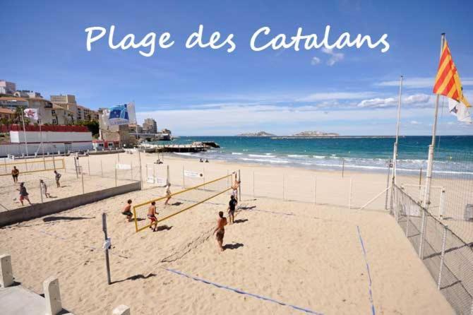 Suite Jacuzzi Privatif Plage Des Catalans Marseille Exteriér fotografie